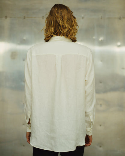 LINEN SHIRT / WHITE