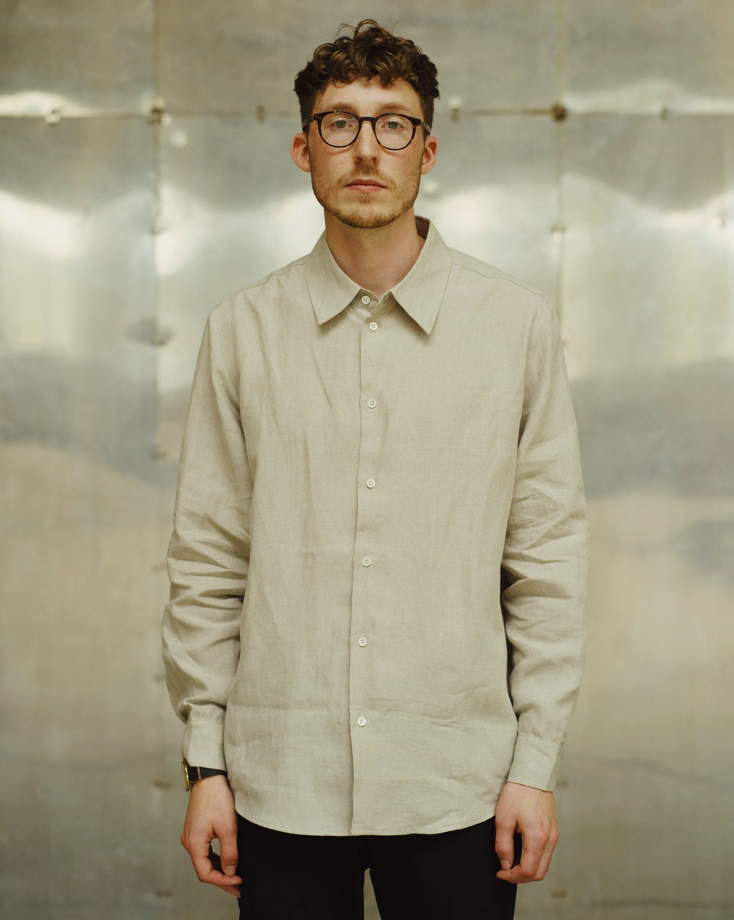 LINEN SHIRT / NATURE