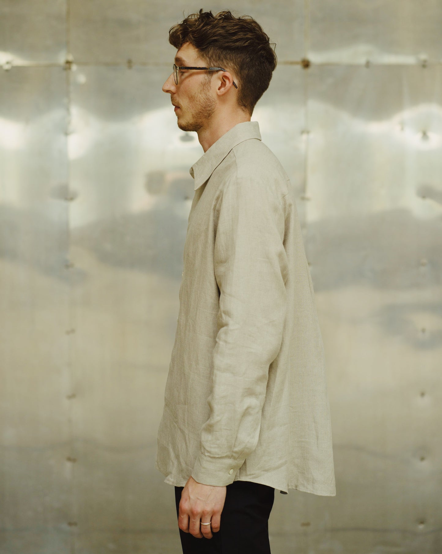 LINEN SHIRT / NATURE